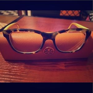 Very Cute oversized Tory Burch glasses with yellow